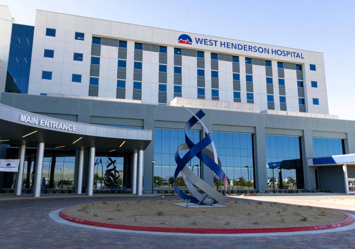 El nuevo West Henderson Hospital visto el viernes 15 de noviembre de 2024, en Henderson. (Bizua ...