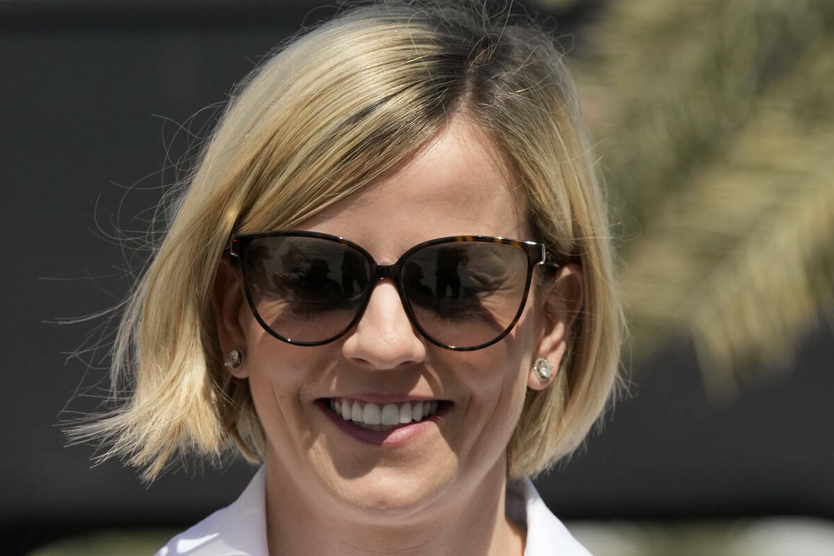 Suzanne Wolff, actual directora general de la F1 Academy, llega al Circuito Internacional de Ba ...