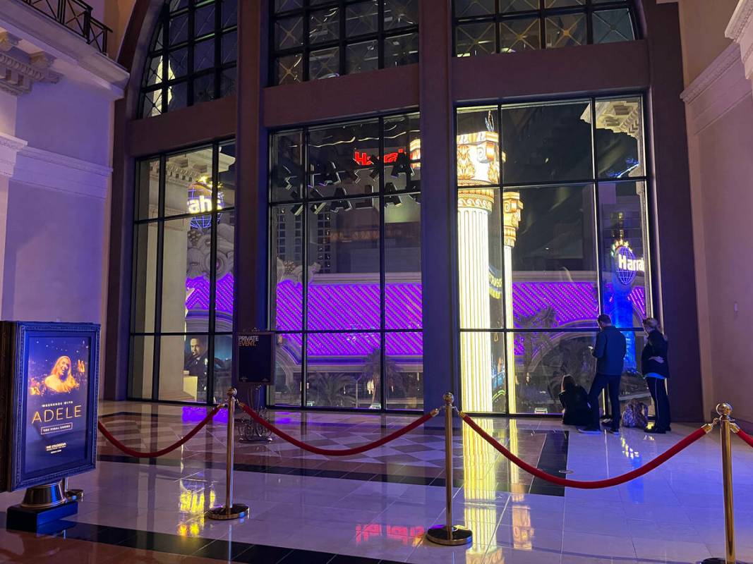 Dentro de Forum Shops del Caesars, un lugar que el Review-Journal había mencionado anteriormen ...